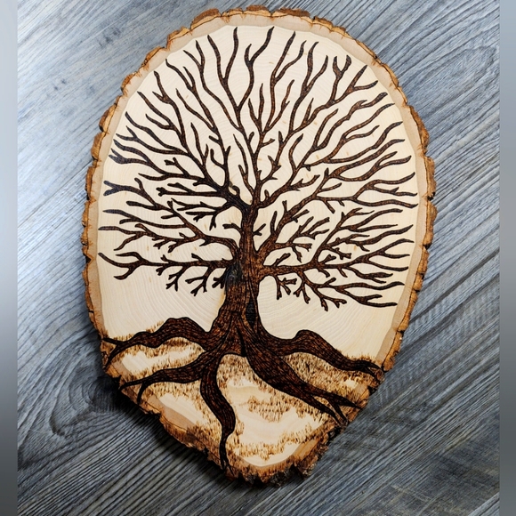 Other - Tree of Life Wood Burning Art